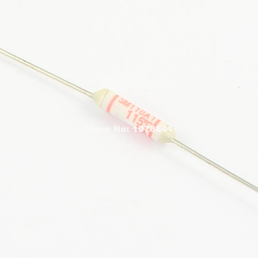 10 шт. в упаковке Термопредохранитель Microtemp 115 градусов TF среза 2A 250V SM110A1|microtemp thermal