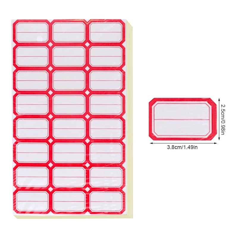 Тег этикетка бумажный стикер Самоклеющиеся рукописные Pric пустая маркировка опубликовано папка для хранения конверт бутылка белый