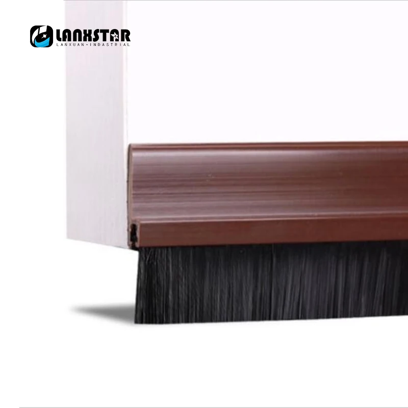 Door Bottom Sealing Strip Self-adhesive Insulation Doors and Windows Dismountable Anti-mosquito Sweep Bottom Brush Seal