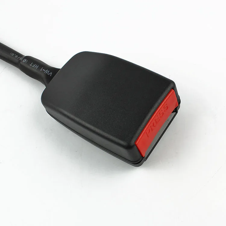 Черный цвет 21,5 мм язычок пластмассовый для автомобильного сидения пряжка ремня(FED017A - Название цвета: Black