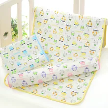 Детские Эко хлопок изоляционная прокладка водостойкая и дышащая моющаяся хлопок детские коврик для смены подгузника продукция по уходу за младенцами