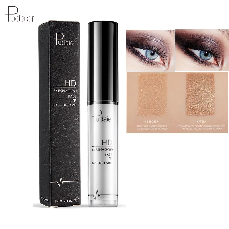 

Pudaier Eyes Primer Gel Makeup Cream Liquid Mosturizer Brighten Eyeshadow Base Serum Make Up Facial Foundation Primer Maquiag