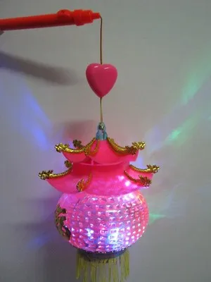 

2019 New Sell Palace Lanterns Music Dynamic Luminous Lantern The Electric Light Lamp Mid-autumn Festival Children Kids gift Toy