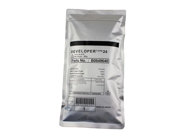 

Type 24 Developer For Ricoh AF 1060 1075 2051 2060 2075 AF1060 AF1075 AF2051 AF2060 AF2075 Copier Part B0649640 Developer Powder