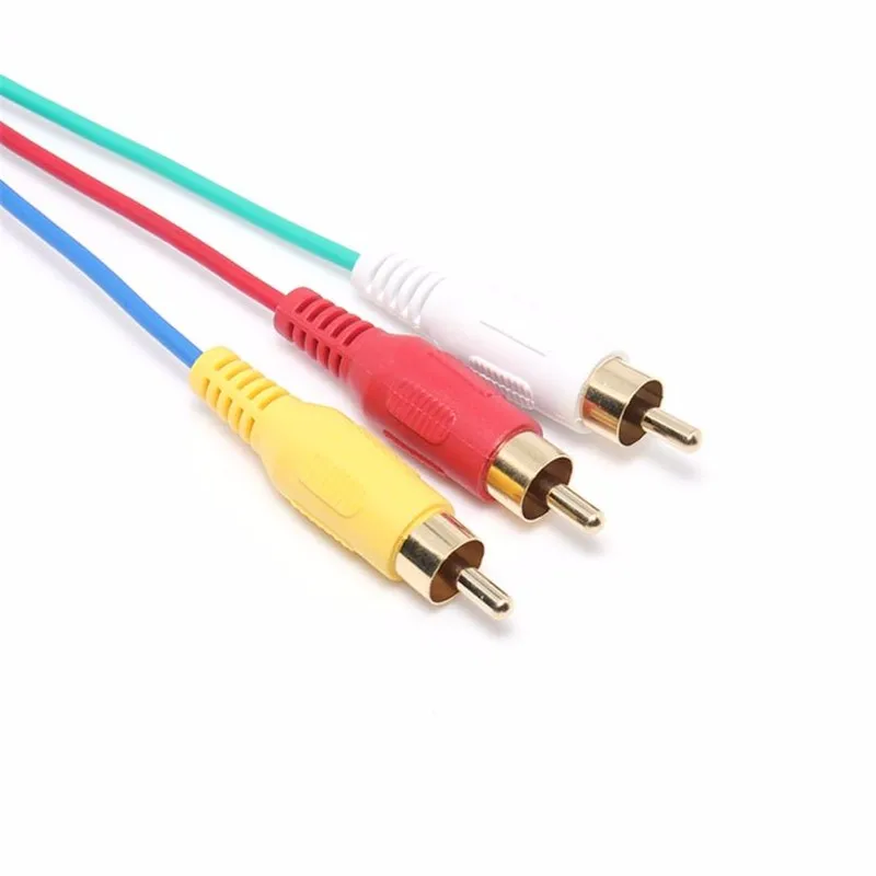 Malloom 2018 Новое поступление 5ft HDMI штекер к 3 RCA Видео Аудио AV кабель адаптер для ТВ HD DVD