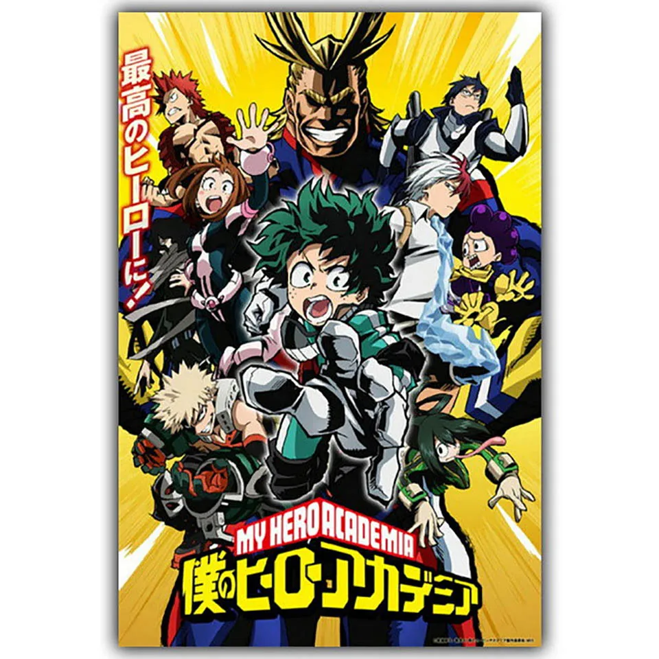 

5D Diamond Full Square Drill DIY Animation My Hero Academia Painting Picture Embroidery Mosaic Cross Stitch Craft Wall Art Decor