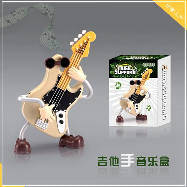 

Динамическая музыкальная гитара, музыкальная шкатулка, гитара, романтичные Подарки для пар