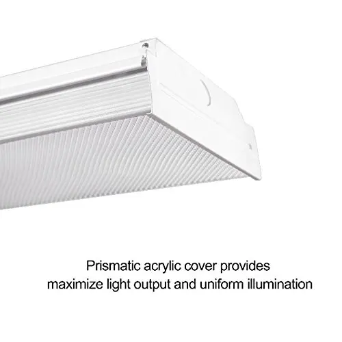2FT LED Flushmount LED Garage Lights - 20W 2400LM - 4000K Neutral White Linear Ceiling Lighting shop light strip string LED10 (2)
