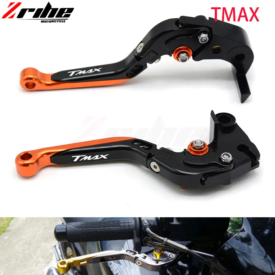 Для yamaha tmax 530 tmax500 2000 2007 CNC многоцветный мотоцикл двойной дисковый тормозной рычаг