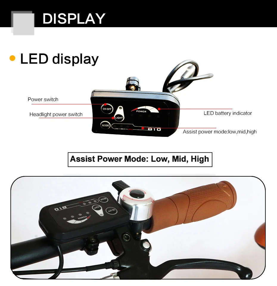 Discount 36V 500W Electric bike Conversion kit Samsung battery 36V 12AH 20