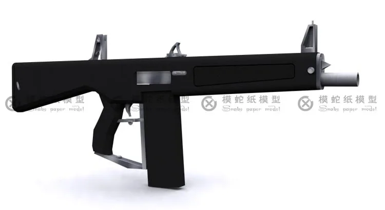 AA12 ожесточенный разброс бумажная модель оружия огнестрельное оружие 3D ручные рисунки военные бумажные игрушки