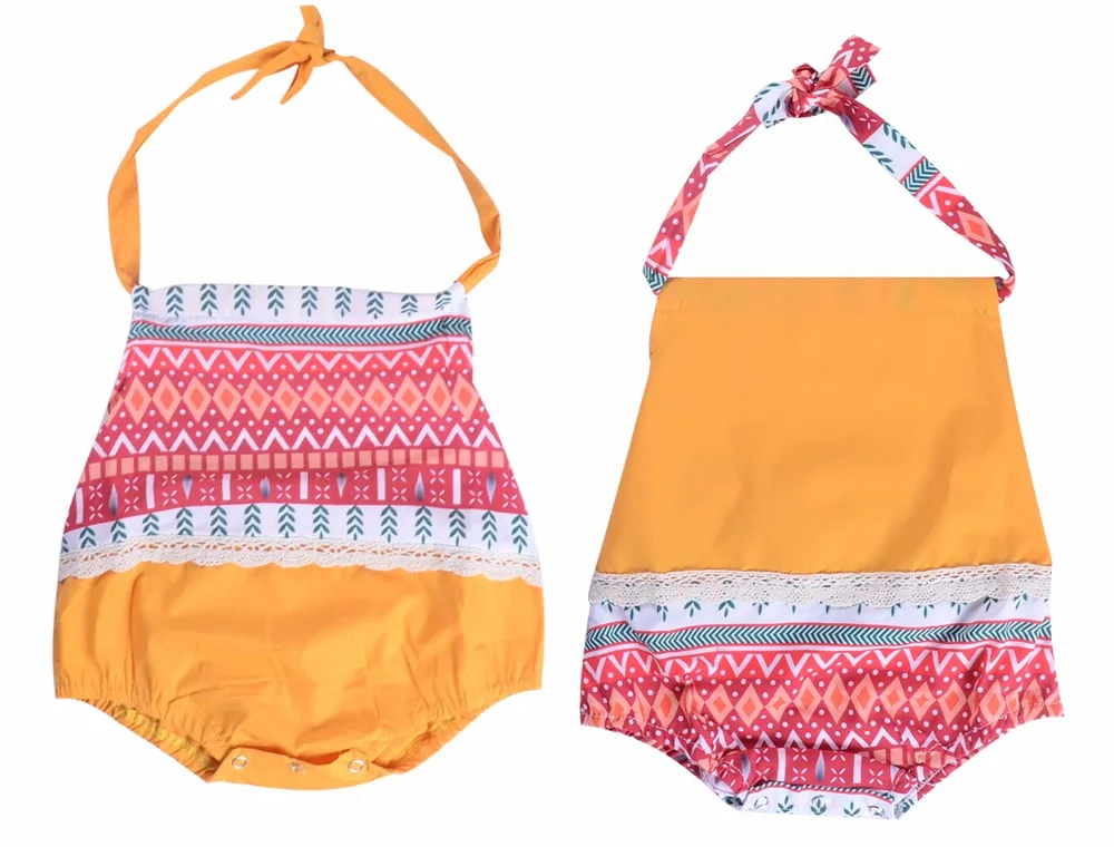 

Infant Baby Girls Clothes Suspender Sleeveless Ethnic Romper Back-off Jumpsuit 2 Color Chinese Style Bebe Kids Clothes