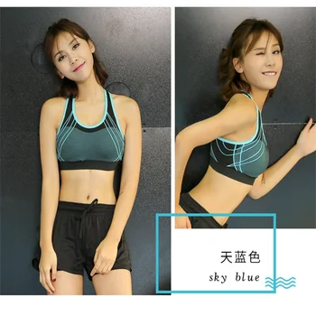 

Wholesale Breathable Fitness Yoga Bra Running Quick dry yoga underwear Sports vest