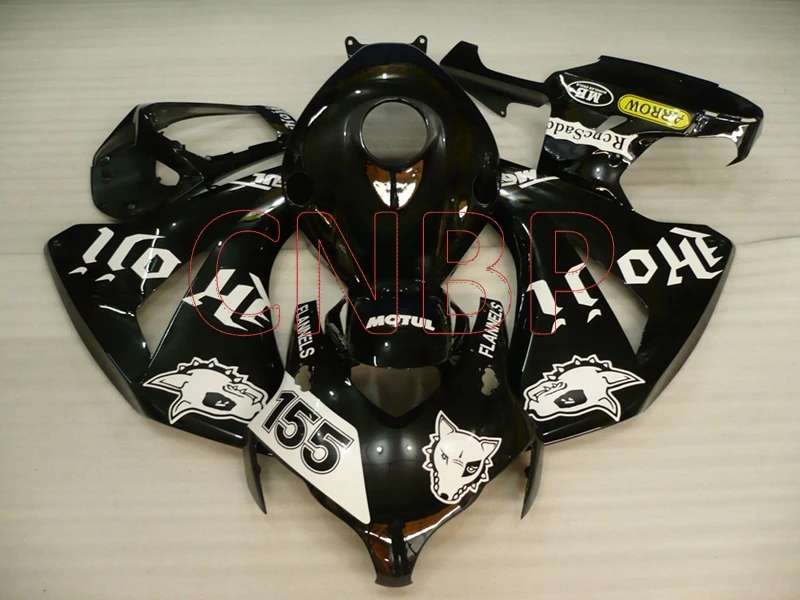 Plastic Fairings Fireblade 2008 - 2011 Black White Drog Bodywork CBR 1000 RR 2010 no paint | Автомобили и мотоциклы