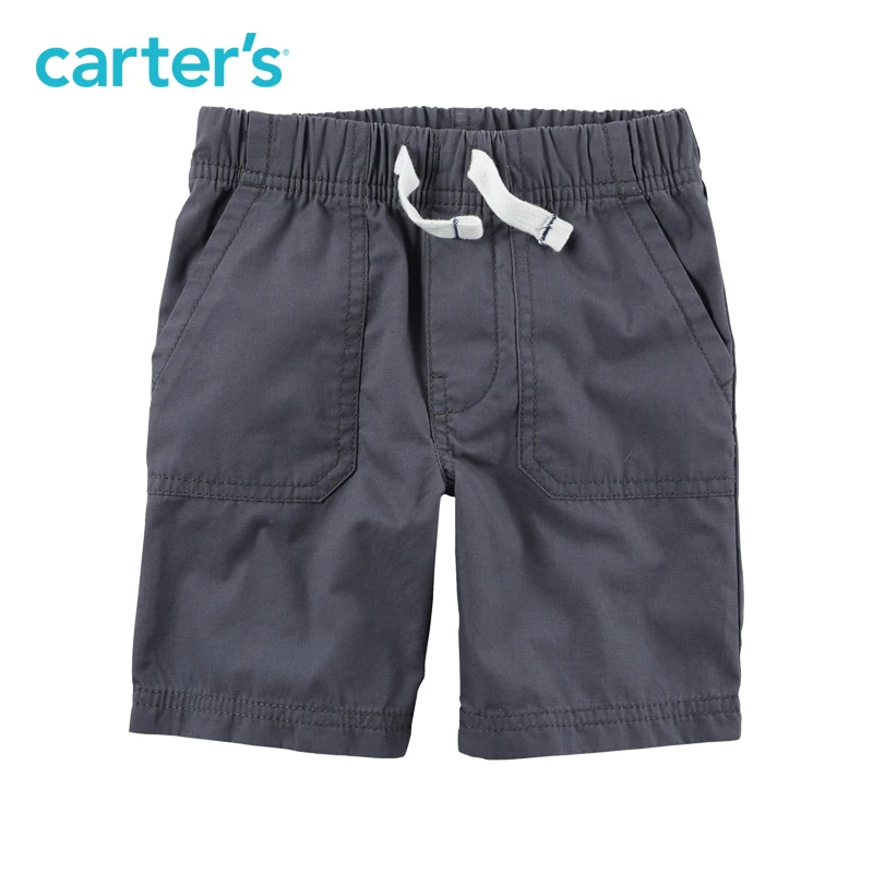 1pcs cotton poplin pork chop pocket Pull On Cargo shorts Carter's