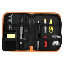 1 компл. 60 Вт портативный Электрический припой для паяльника станция сварочный инструмент ручной ремонт набор Электрический паяльный инструмент ferro de solda