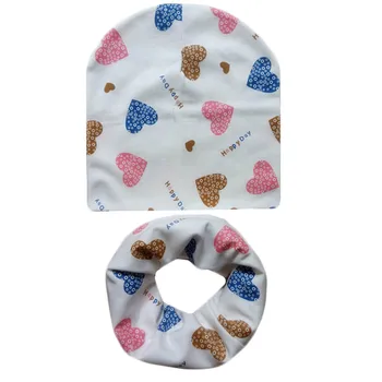 child's hat and scarf set