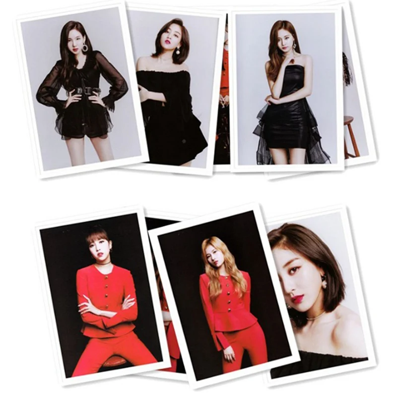 

36pcs/set K-POP TWICE Album Self Made Paper Lomo Card Photo Card Photocard