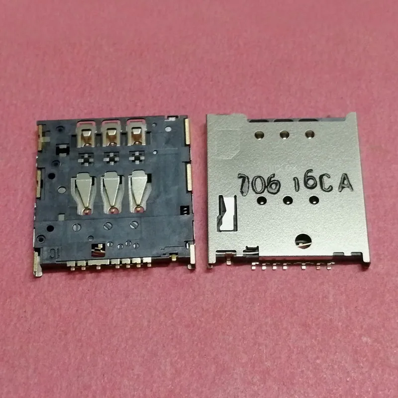 

SIM Card Reader Slot tray Holder Connector for Motorola MOTO E XT1021 XT1025 XT917 XT910 XT912 XT907 XT860 XT830C socket