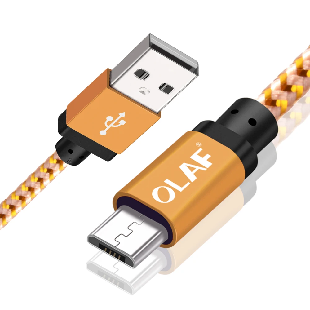 Олаф микро USB кабель 1 м 2 м 3 м Быстрая зарядка USB кабель для передачи данных для samsung S6 S7 Xiaomi 4X LG планшет Android мобильный телефон usb зарядка