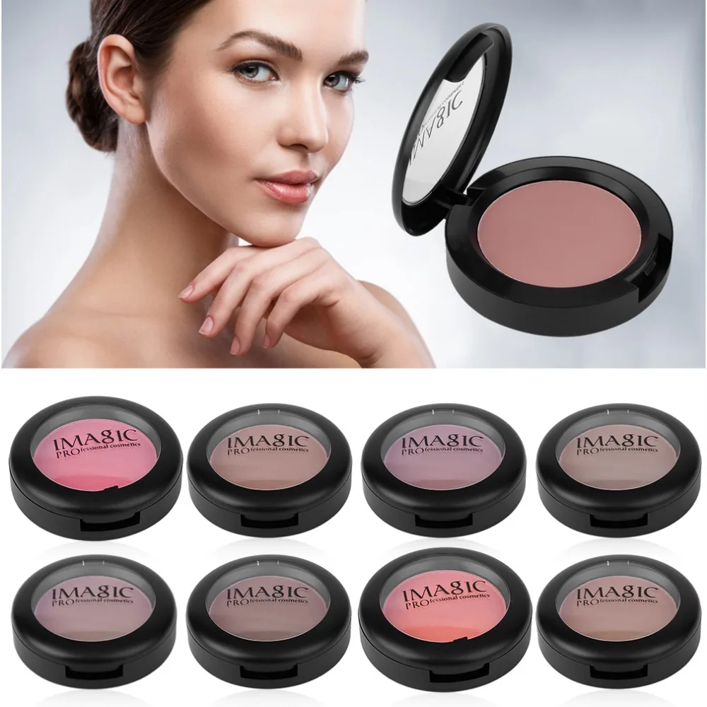 IMAGIC FA104 Facial Cosmetic Makeup Blush Natural Long Lasting Blush