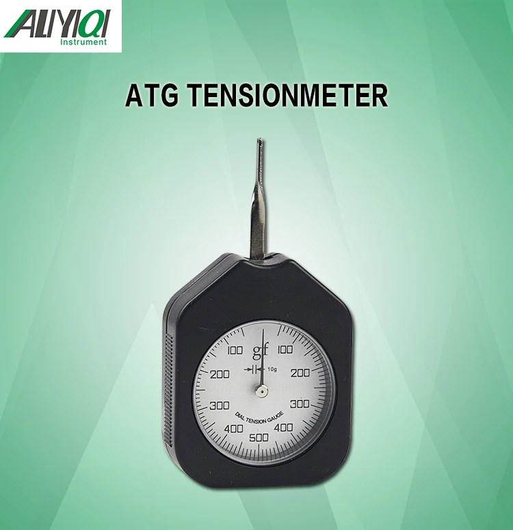 500g dial tensionmeter medidor de tensão (ATG-500-1) tensiometro ponteiro único