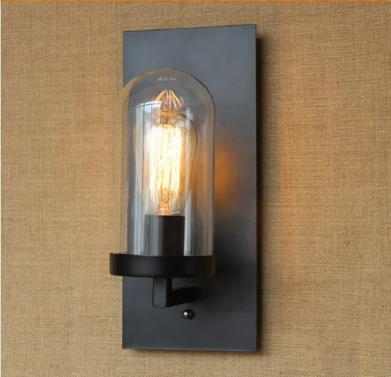 Ретро стиль лофт Промышленный Эдисон винтажный настенный светильник антикварный железный, Эдисон настенный светильник Lamparas De Pared