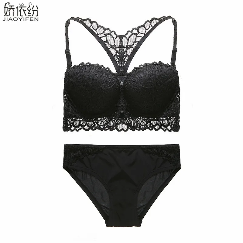 New Bra Set Sexy Women Breathable Comfortable Lace Underwear Sexy Y
