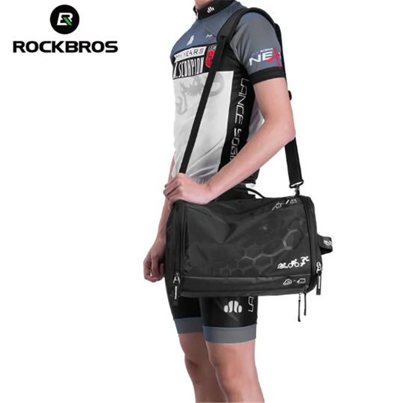 ROCKBROS Carbon Fiber Bike Stand Bicycle Kickstand Parking Rack Bicycle Mountain Antiskid Stand Foot Support Bicycle Accessories