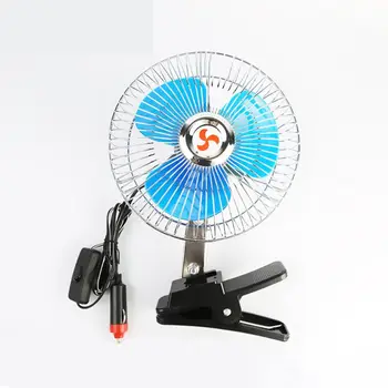 

8'' 12V/24v Portable Vehicle Auto Car Fan Oscillating Car Auto Clip-On Cooling Fan