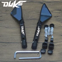 Universal espelho da motocicleta cnc retrovisor lateral para k t m 250 390 200 690 125 duke 990 super duke r 790 1290 duke