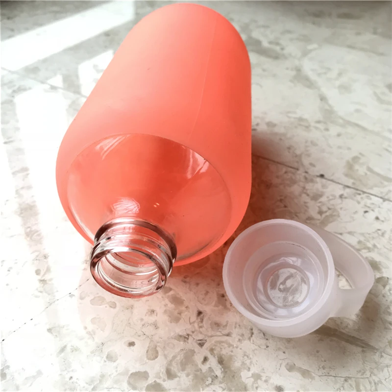 Arshen Модная красочная стеклянная бутылка для воды 500 мл красивая подарочная
