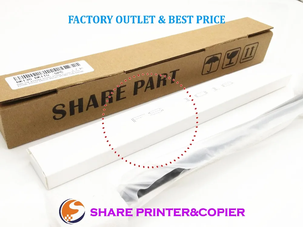 SHARE Economic KIT OPC DRUM + blade Pcr ROLLER DK110 для kyocera Fs1028 Fs1128 1130 1035 1370 2820 |opc drum|drum opckyocera opc drum |