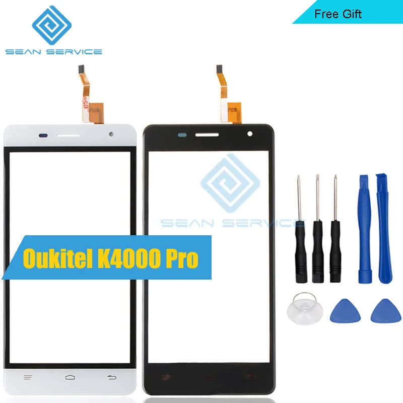 Для Oukitel K4000 Pro TP сенсорный экран панель идеальный Ремонт Запчасти+ инструменты стекло с дигитайзером сенсор Замена