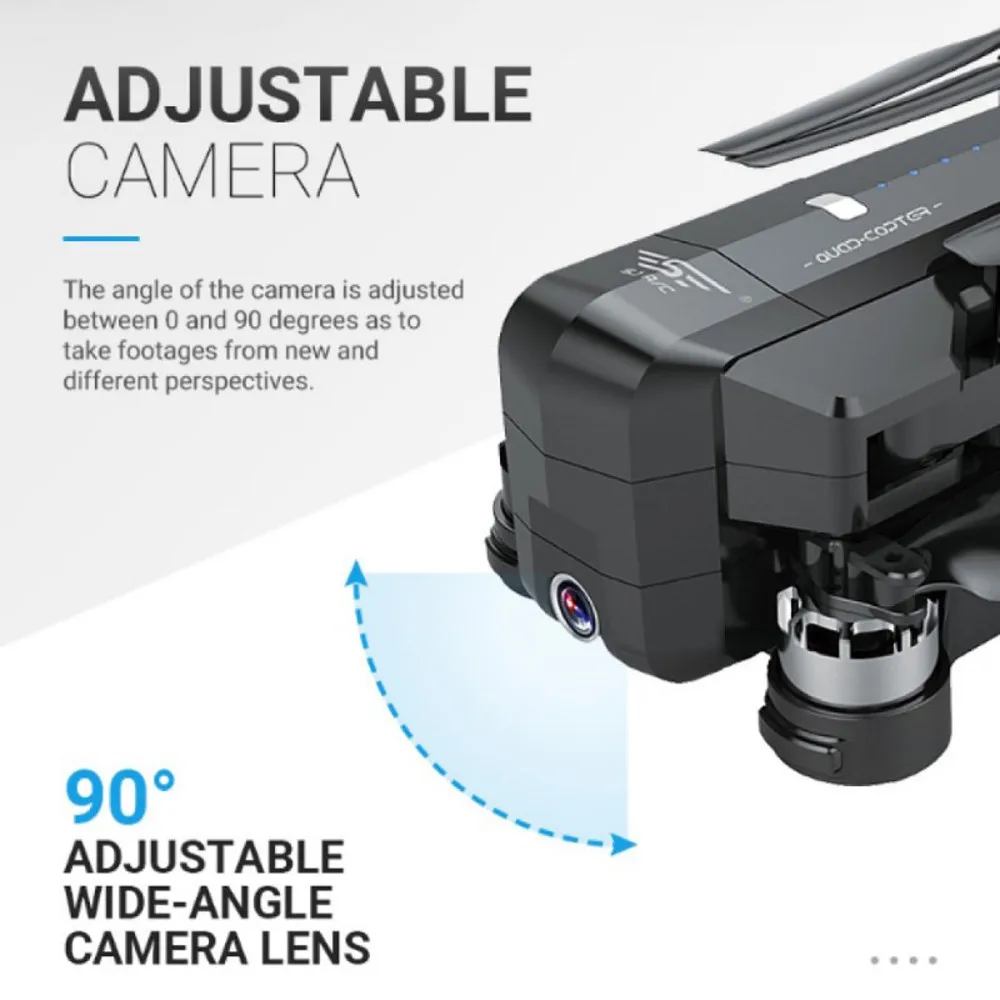 Новинка SJRC F11 GPS 5G WiFi FPV 1080P HD Cam складной бесщеточный Радиоуправляемый Дрон