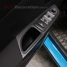 Для Renault Captur Kaptur Samsung qm3 2014-2018 2017 интерьер передней двери автомобиля хранения Организатор Box держатель Авто интимные аксессуары
