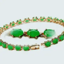 Чудесный зеленый браслет с натуральным драгоценным камнем, 7,5 дюймов, покрытый кварцевым камнем, широкие часы, крылья, серебряные ювелирные изделия для женщин