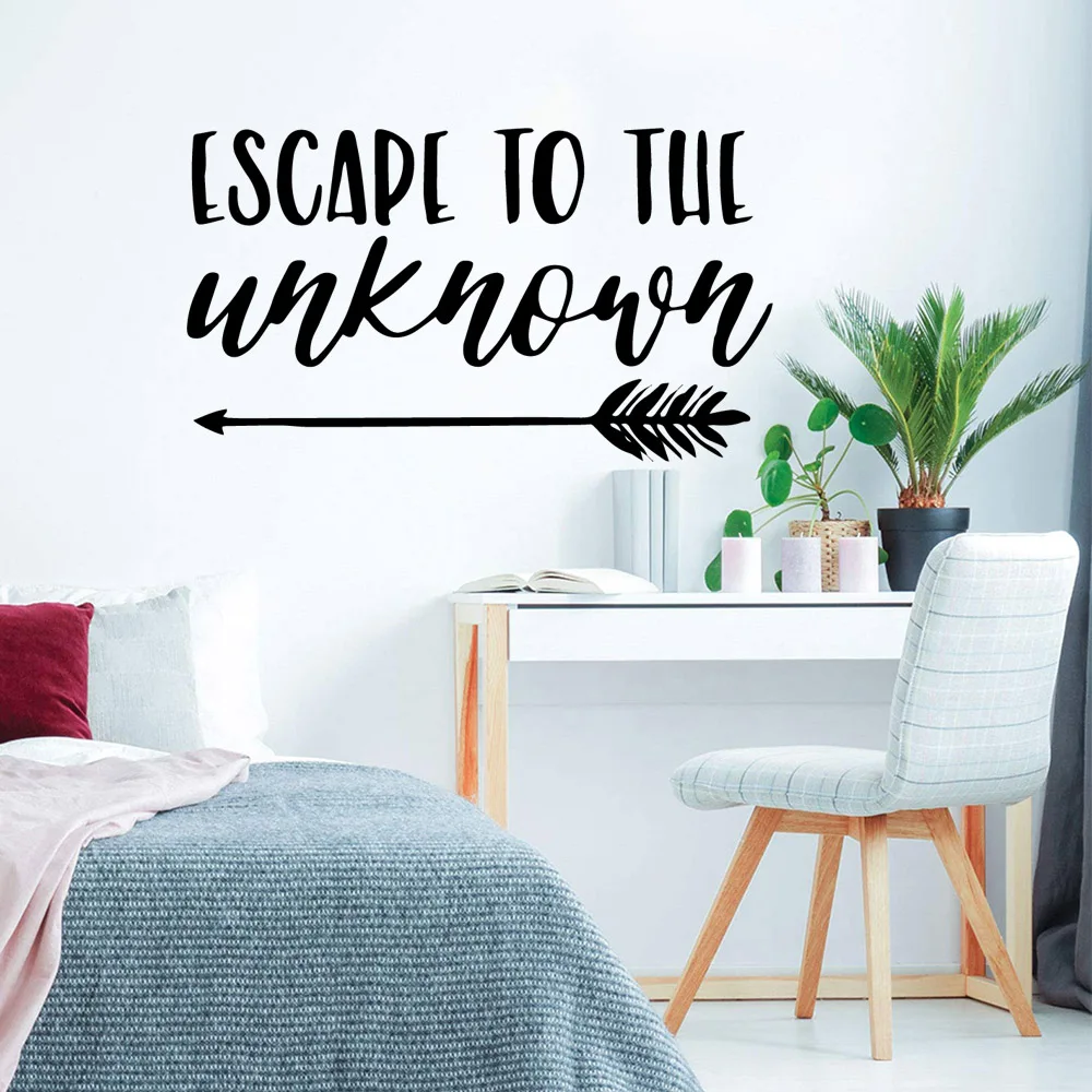 

Fashion arrow Vinyl Decals Wall Stickers Waterproof Wall Decals Rooms Home Decoration Kids Room Bedroom stickers muraux