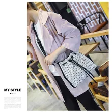 Г. новая женская сумка перекинул сумка Lingge силиконовый шнурок сумка-мешок маленькая сумка