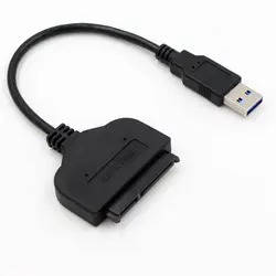 USB 3.0 на SATA 22 Булавки 2.5 дюймов жесткий диск драйвер SSD Кабель-адаптер конвертер