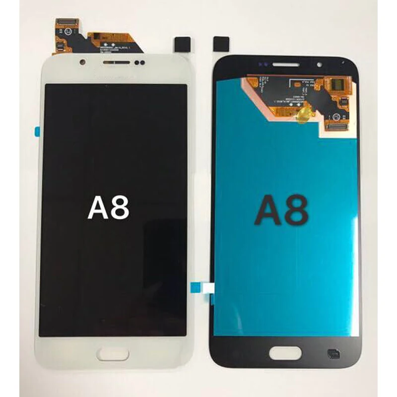 Super Amoled ЖК-дисплей для Samsung Galaxy A8 A8000 A800 A800F Дисплей и Сенсорный экран дигитайзер