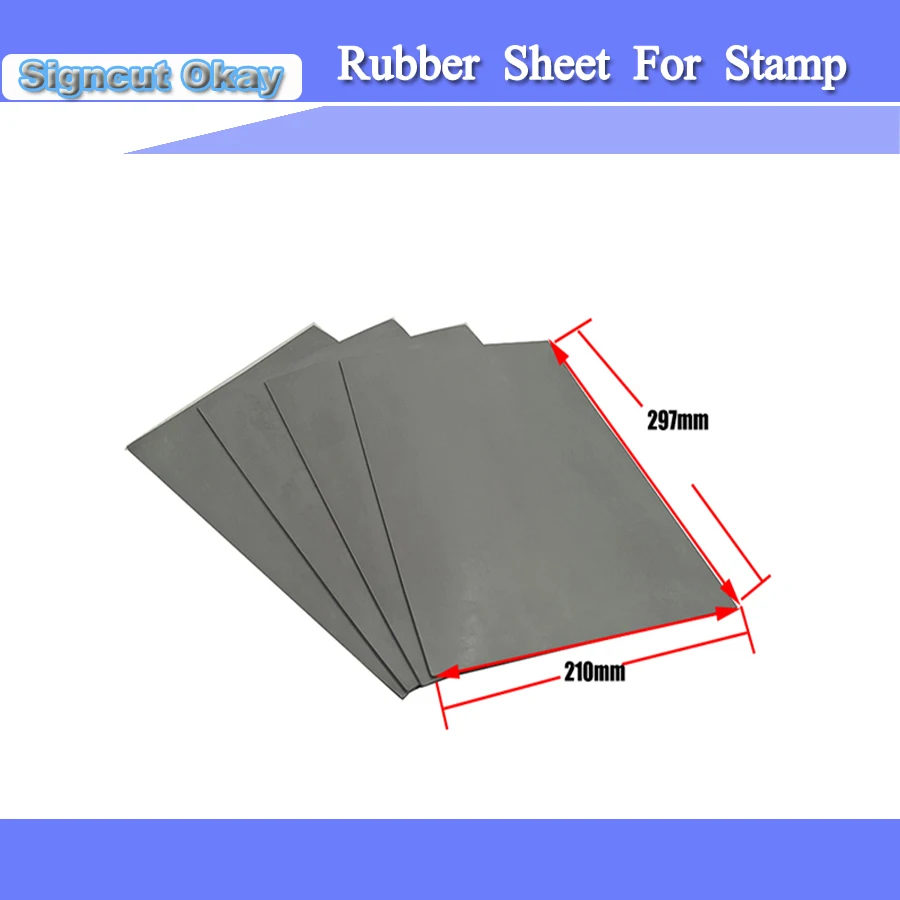 Резиновый лист лазера штамп 297*210*2,3 мм с co2 Лазерный Аппарат для гравировки лазерный лист
