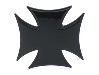 

All Black Maltese Cross Belt Buckle