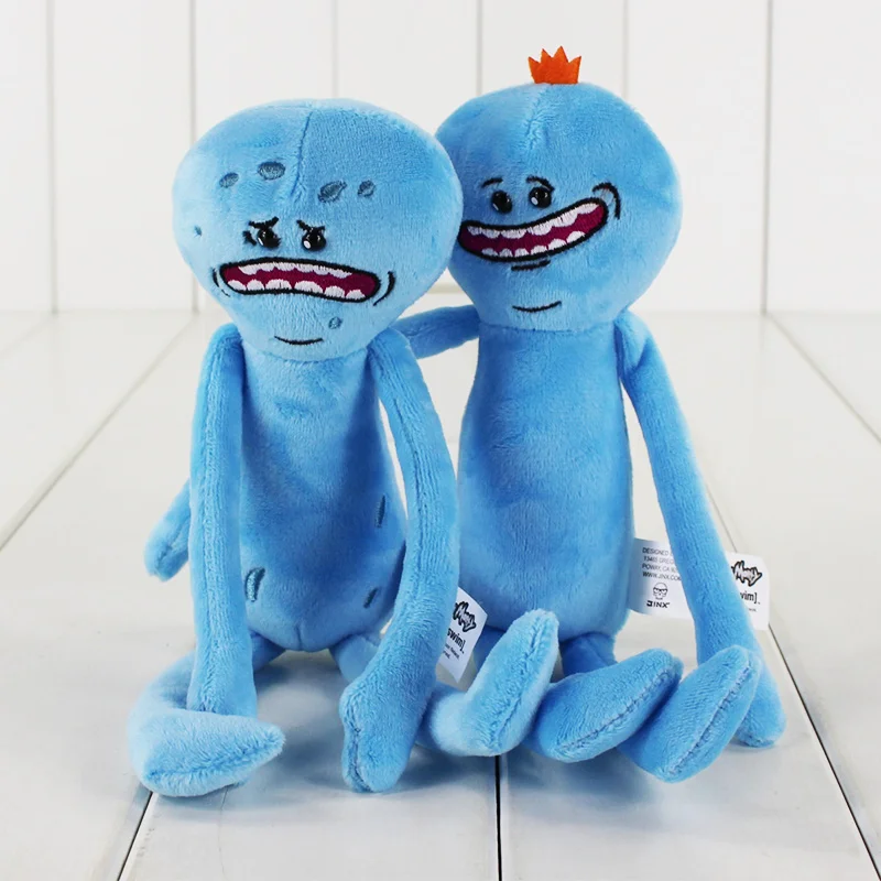 

Rick and morty Plush Toy Sanchez Smith Mr Meeseeks Jerry Summer Poopybutthole Happy Sad Scientist Stuffed Dolls