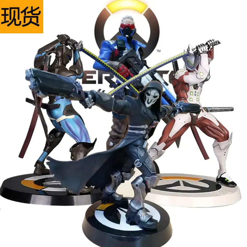 

Hot Sale SOLDIER 76 / Reaper / Genji PVC Figure Collectible Model Toy