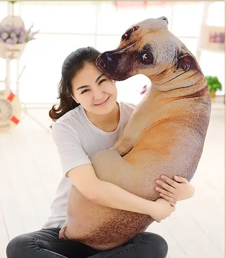 

3D dimensional hound dog large 80cm soft plush cushion,back cushion,throw pillow home decoration birthday gift p0427