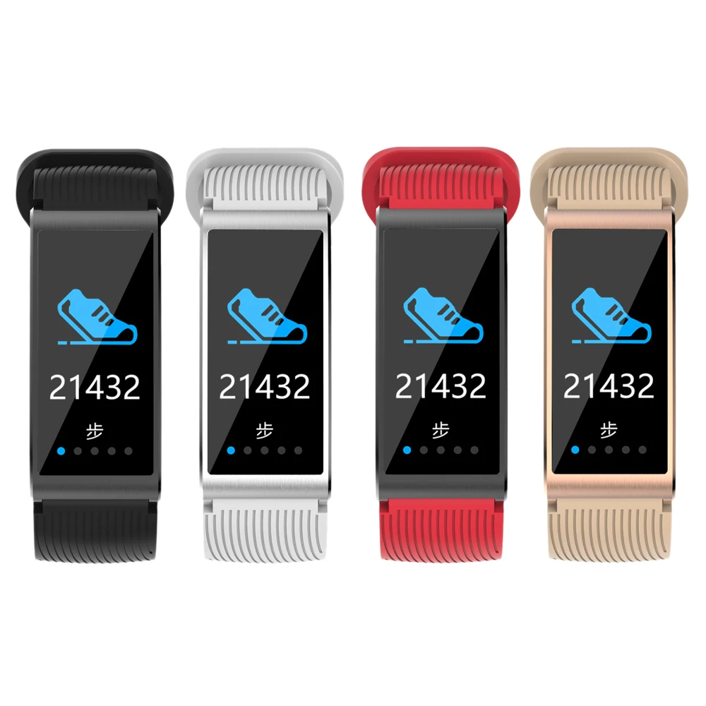 

Microwear X3 IP68 Waterproof smart fitness bracelet pedometer blood pressure smart wristband Android iOS fitness tracker
