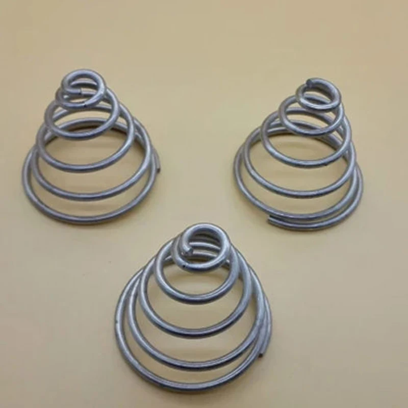 Tapered Coil Spring 0.4 Wire Diameter 3mm Small OD 9mm Big OD Batteries Springin Springs from
