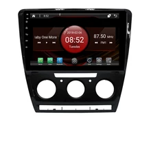 2GB RAM octa core Android 7.1.2 car GPS for SKODA OCTIVIA 2010-14 AT touch screen car radio stereo navigation 3G mirror link DVR
