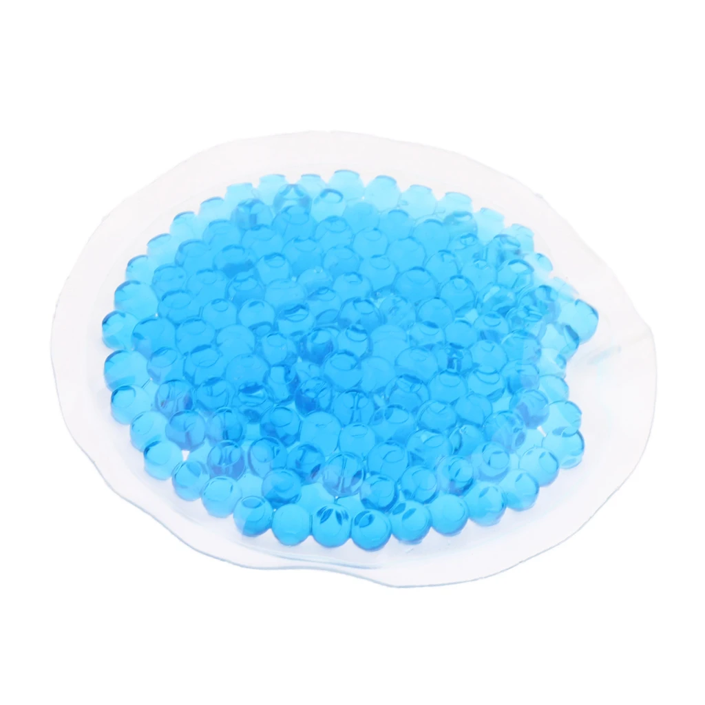 Premium Reusable PVC Ice Pack Gel Beads, Hot Cold Pack for Injuries, Pain Relieve for Neck, Migraine, Back, Shoulder & More